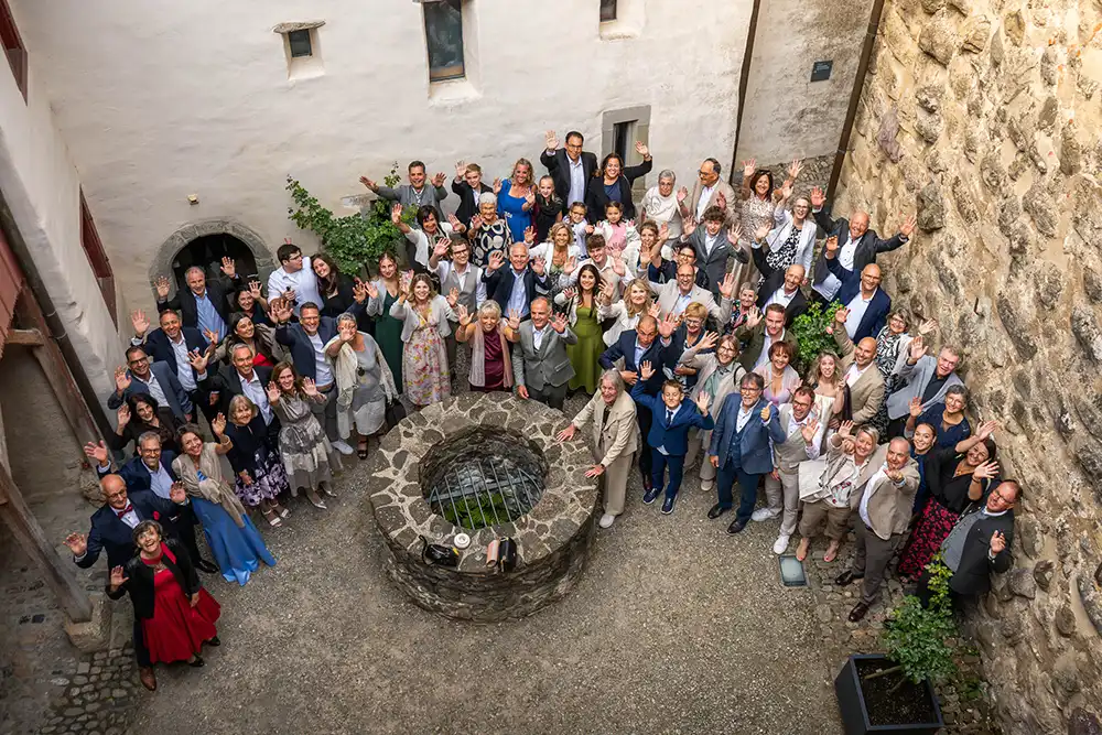 Gruppenbild Burg Hohenklingen